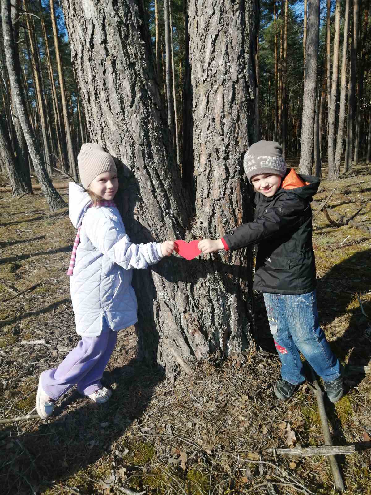 Челлендж Обними дерево